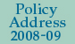 2008-09 Policy Address