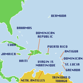 Central America & Caribbean 